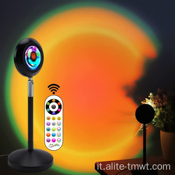 16 colori Sunset Rainbow Proiection Lamp